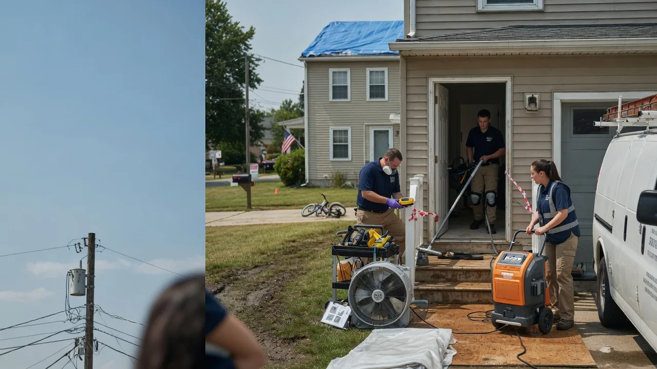 Water Damage Repair in Hartford, IL near me